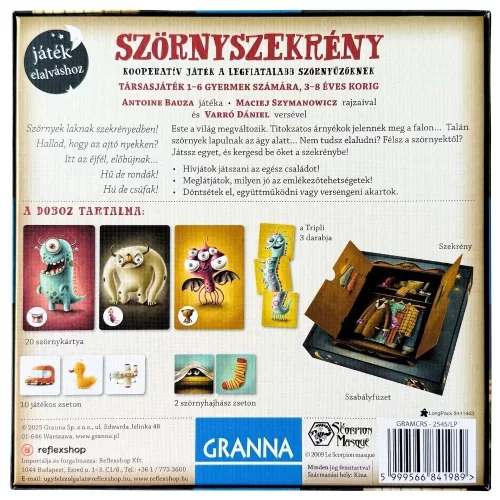 Szörnyszekrény társasjáték
