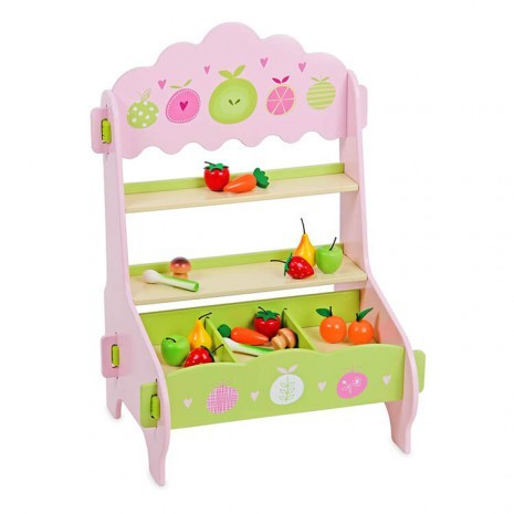 Asztali eladópult /rózsaszín/