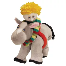 Kesztyűbáb gyerek kézre (fiú lovon)