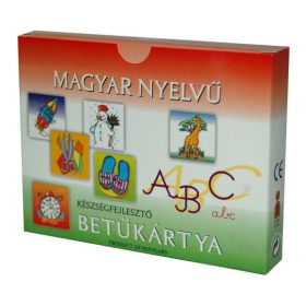 Magyar nyelvű betűkártya Magyar nyelvű betűkártya
