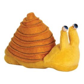 Plüss ujjbáb (csiga, sárga) Plüss ujjbáb (csiga, sárga)