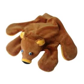 Kesztyűbáb felnőtt kézre (barna maci)