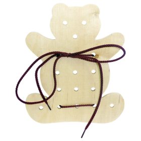 Fűzőcske natúr (maci) Fűzőcske natúr (maci)