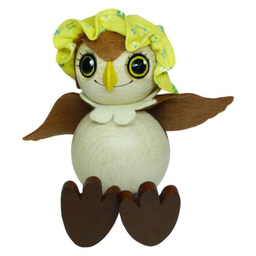 Rugós figura (bagoly, kendős)