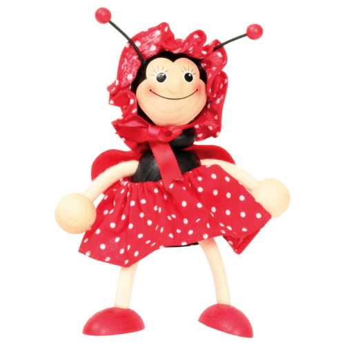 Rugós figura (katica-lány, kendős)