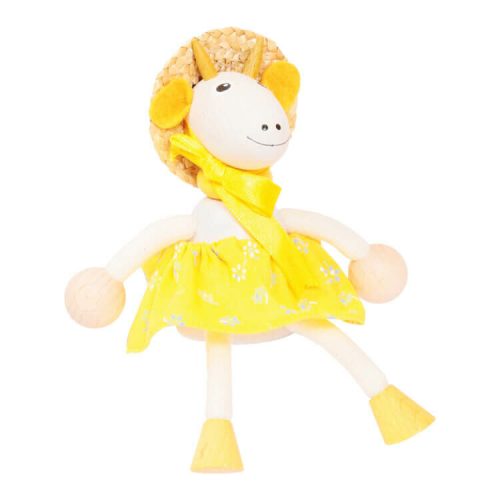 Rugós figura (kecske-lány)
