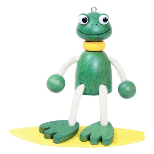 Rugós figura (béka-fiú, szörfös)