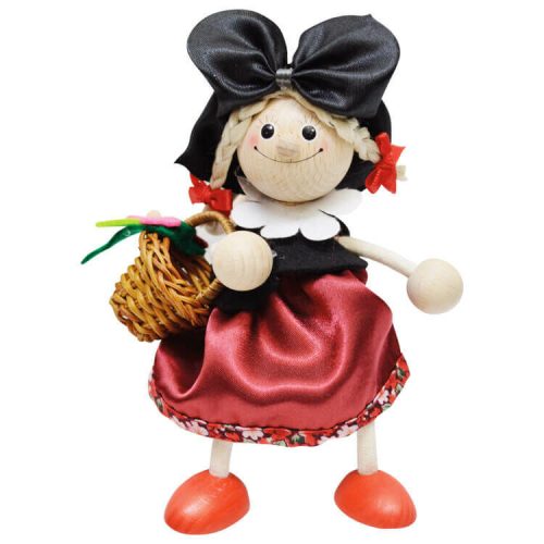 Rugós figura (elzászi lány)
