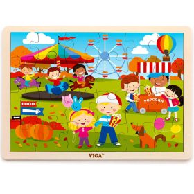 Puzzle 4 évszak, 24 db-os (ősz)