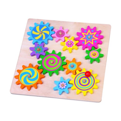 Forgatható fogaskerekek, tálcán