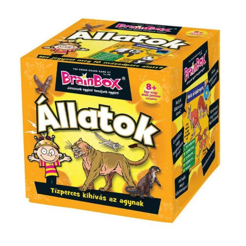 BrainBox - Állatok - Társasjáték