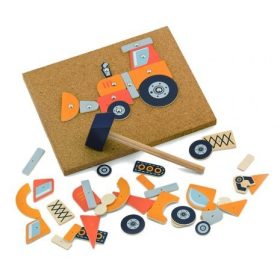 Járműves - kalapáló montázskészítő játék