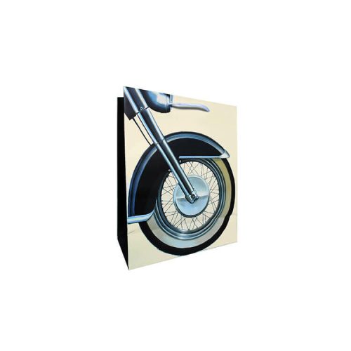 Ajándéktasak - mini (vajszín háttér motorral)