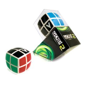 V-Cube (Rubik alapú) versenykocka (2x2, lekerekített, fehér, matrica nélkül)   V-Cube (Rubik alapú) versenykocka (2x2, lekerekített, fehér, matrica nélkül)