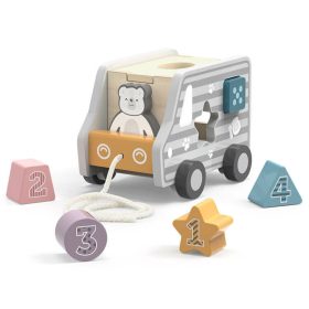 Húzogatós autó és formadoboz (maci) - PolarB Húzogatós autó és formadoboz (maci) - PolarB