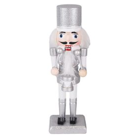 Diótörő (dobos, ezüst színű ruhában, elegáns kalappal)   Diótörő (dobos, ezüst színű ruhában, elegáns kalappal)