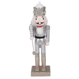 Diótörő (ezüst-bronz színű ruhában, korona formájú kalappal)   Diótörő (ezüst-bronz színű ruhában, korona formájú kalappal)