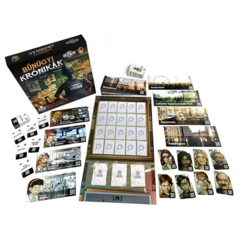 Bűnügyi krónikák - Társasjáték