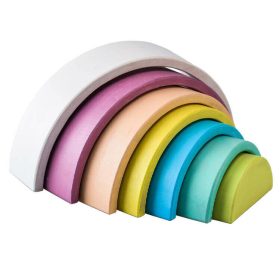 Szivárvány építőjáték (zöld közepű) Szivárvány építőjáték (zöld közepű)