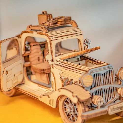 3 D vintage autó