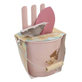 Kerti szerszámok vödörrel (rózsaszín) Kerti szerszámok vödörrel (rózsaszín)