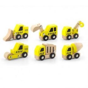 Járművek készletben - Munkagépek, 6db-os