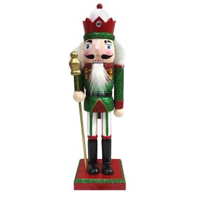 Diótörő (zöld színű ruhában sárga kő díszítéssel és fehér-piros kalappal)   Diótörő (zöld színű ruhában sárga kő díszítéssel és fehér-piros kalappal)