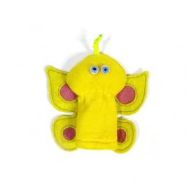 Plüss ujjbáb (pillangó, sárga) Plüss ujjbáb (pillangó, sárga)