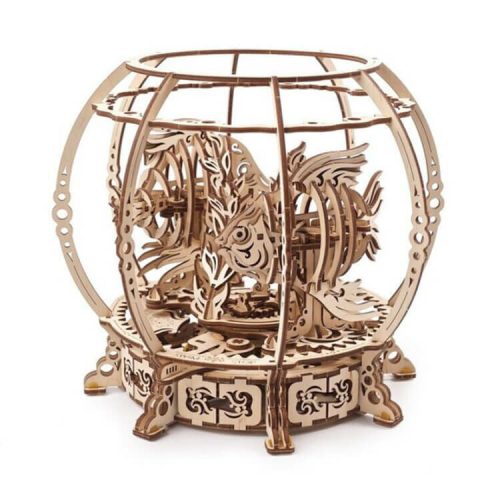 UGEARS - Akvárium (mechanikus 3D modell) 3D puzzle