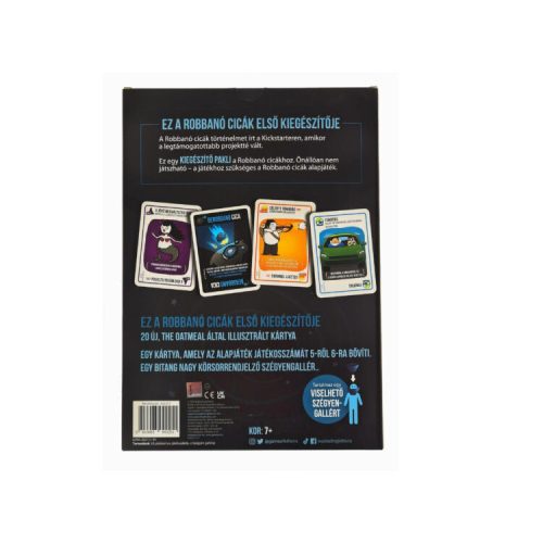 Berobbanó cicák - kiegészítő