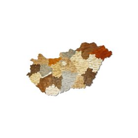 Fa Magyarország térkép kirakó (100x62 cm) Fa Magyarország térkép kirakó (100x62 cm)