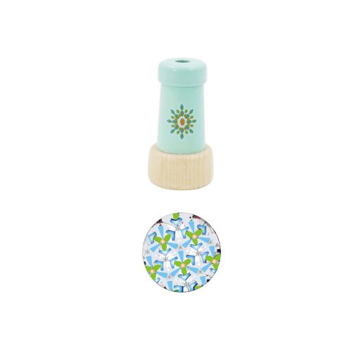 Kaleidoszkóp pasztell színben - rózsaszín