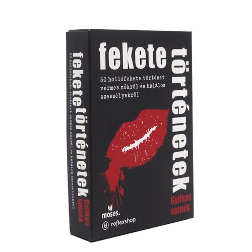 Fekete történetek: Gyilkos spinék logisztori rejtvények