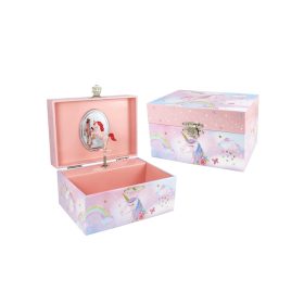 Unikornis mintás zenélő ékszerdoboz Unikornis mintás zenélő ékszerdoboz