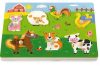 Hangot adó fogantyús puzzle