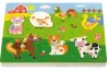 Hangot adó fogantyús puzzle