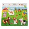 Hangot adó fogantyús puzzle