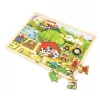 Élet a farmon - 48 db fa puzzle