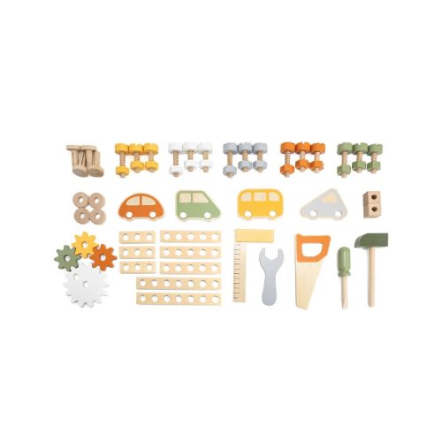 Fa játék munkapad - pasztell zöld (polarB) - Palincs Játék