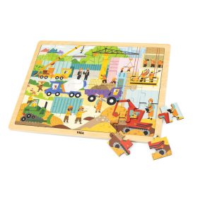 48 db-os puzzle - munkagépek