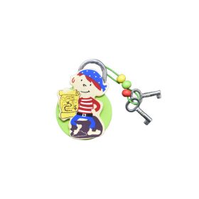 Lakat - kalóz, kék sapkában