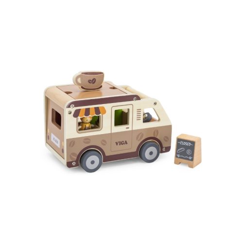 Kávé és büfékocsi tartozékokkal