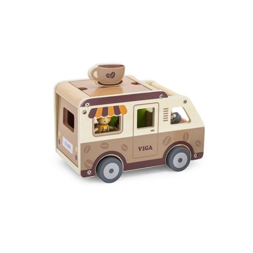 Kávé és büfékocsi tartozékokkal