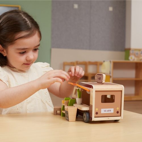 Kávé és büfékocsi tartozékokkal