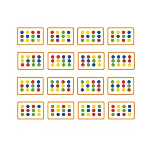 Szín és formakereső állványban - fejlesztő játék