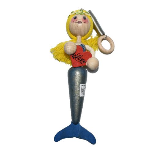 Rugós figura - szőke hajú sellő