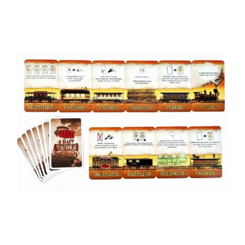 Bang!: A nagy vonatrablás társasjáték