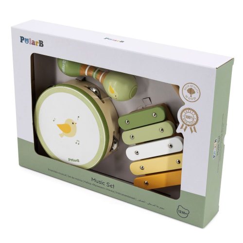 Hangszerkészlet - pasztell színben 3db-os PolarB