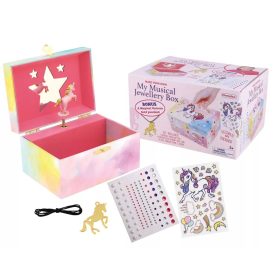 Unikornisos díszíthető ékszerdoboz Unikornisos díszíthető ékszerdoboz