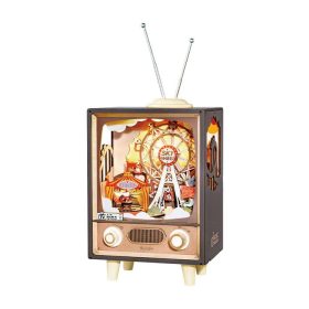 3D modell - zenélő tv 3D modell - zenélő tv